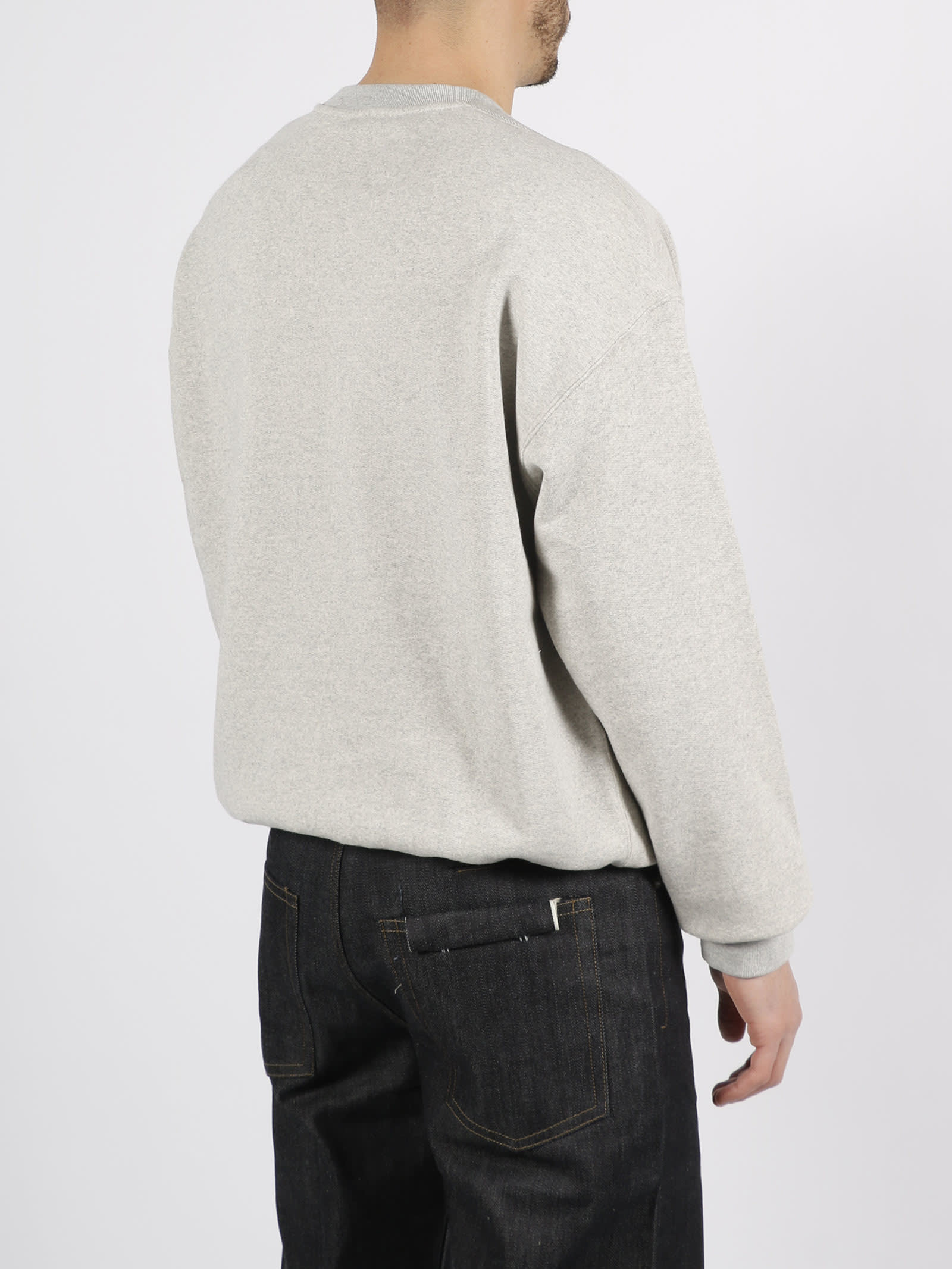 Shop Jil Sander Sweatshirt In Grey
