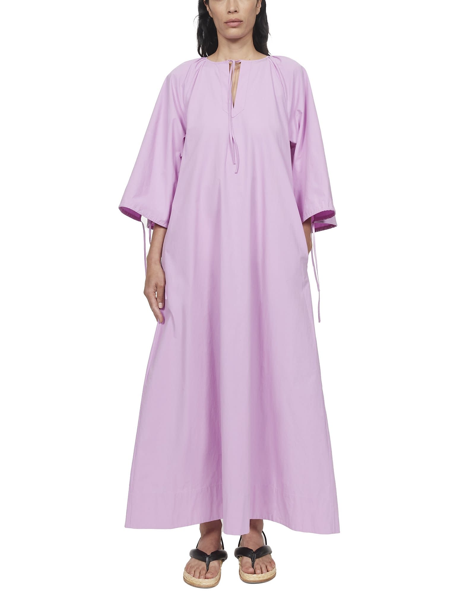 Rodebjer Galaxy Pulp Lavender Cotton Dress