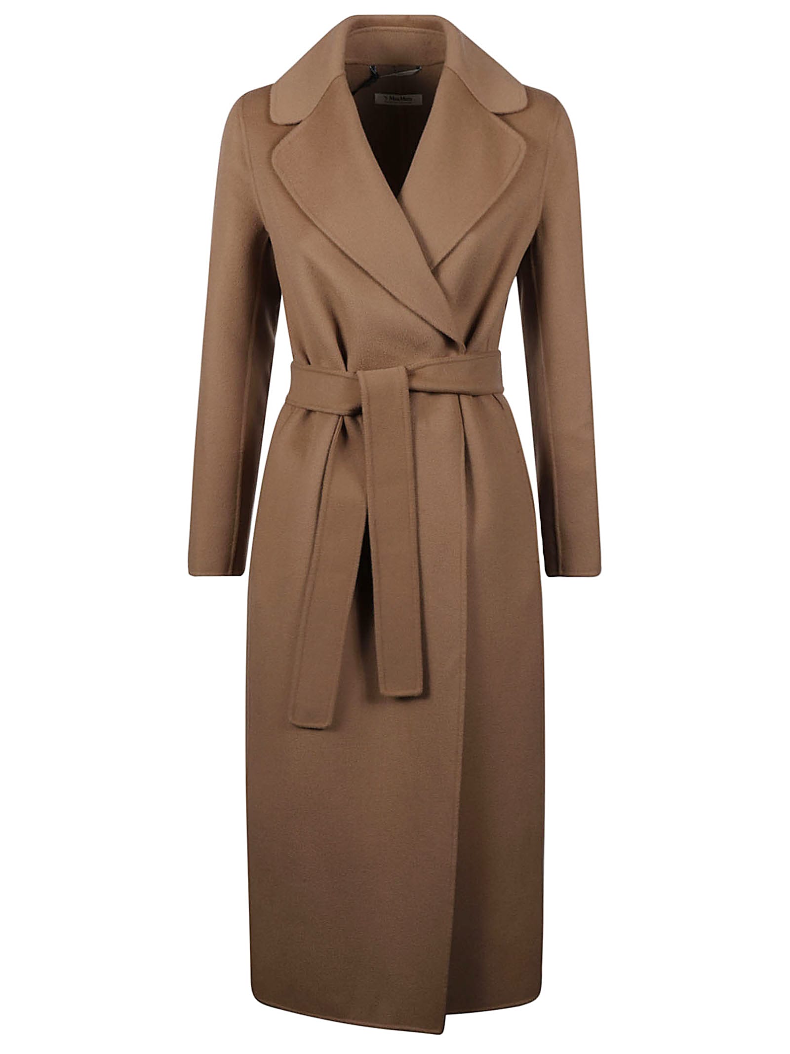 Shop Max Mara The Cube Poldo Coat In Camel