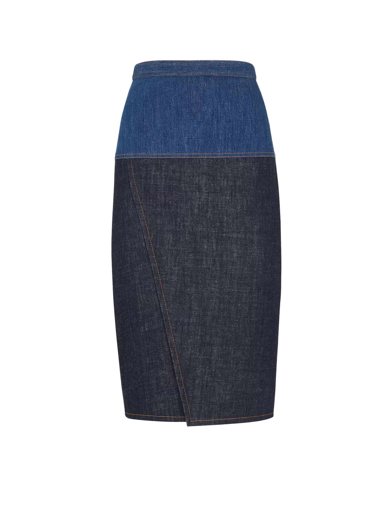 Shop Fendi Skirt In Blue