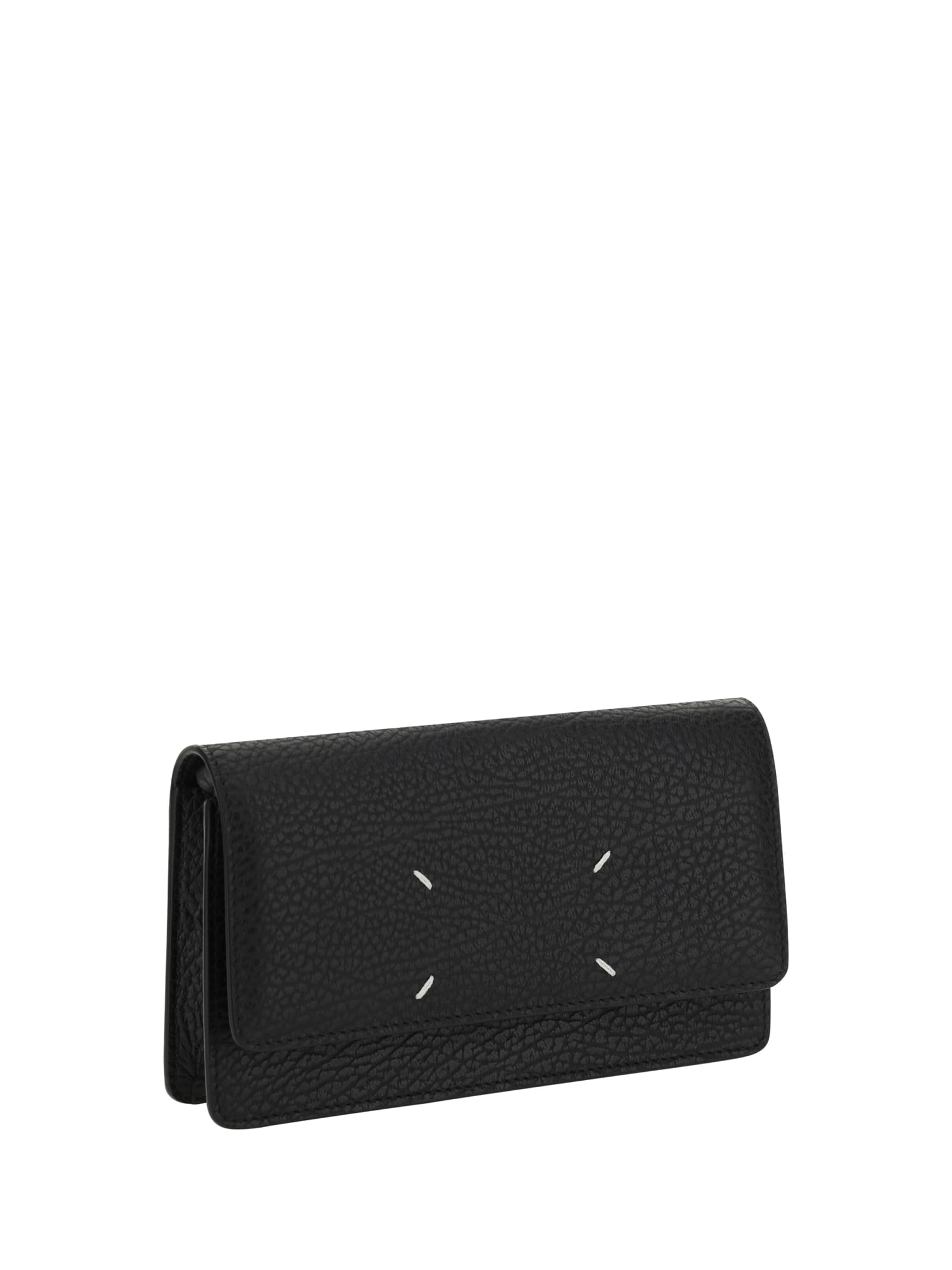 Shop Maison Margiela Wallet In Black