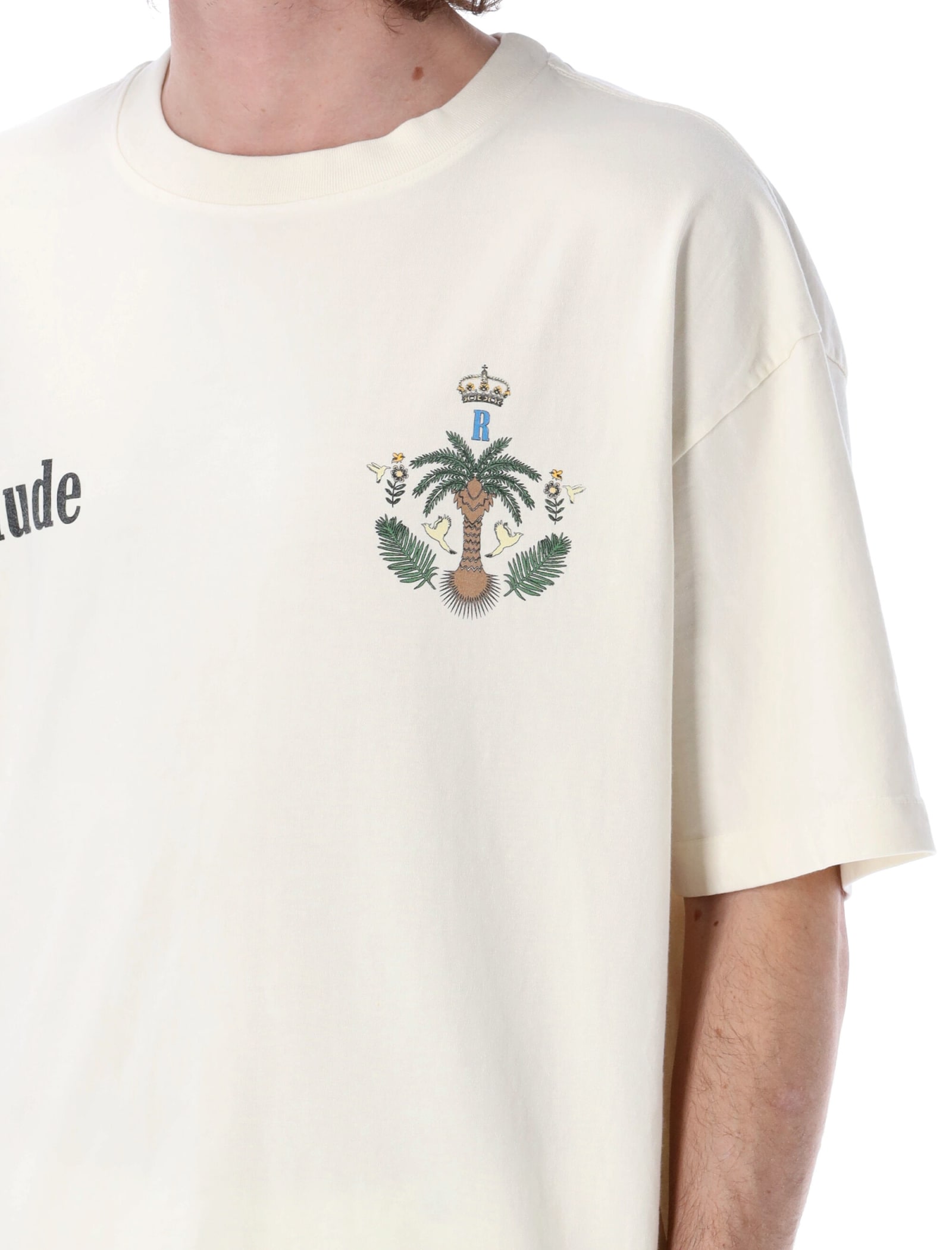 大阪府の RHUDE ホワイト Las Palmas Tシャツ - トップス