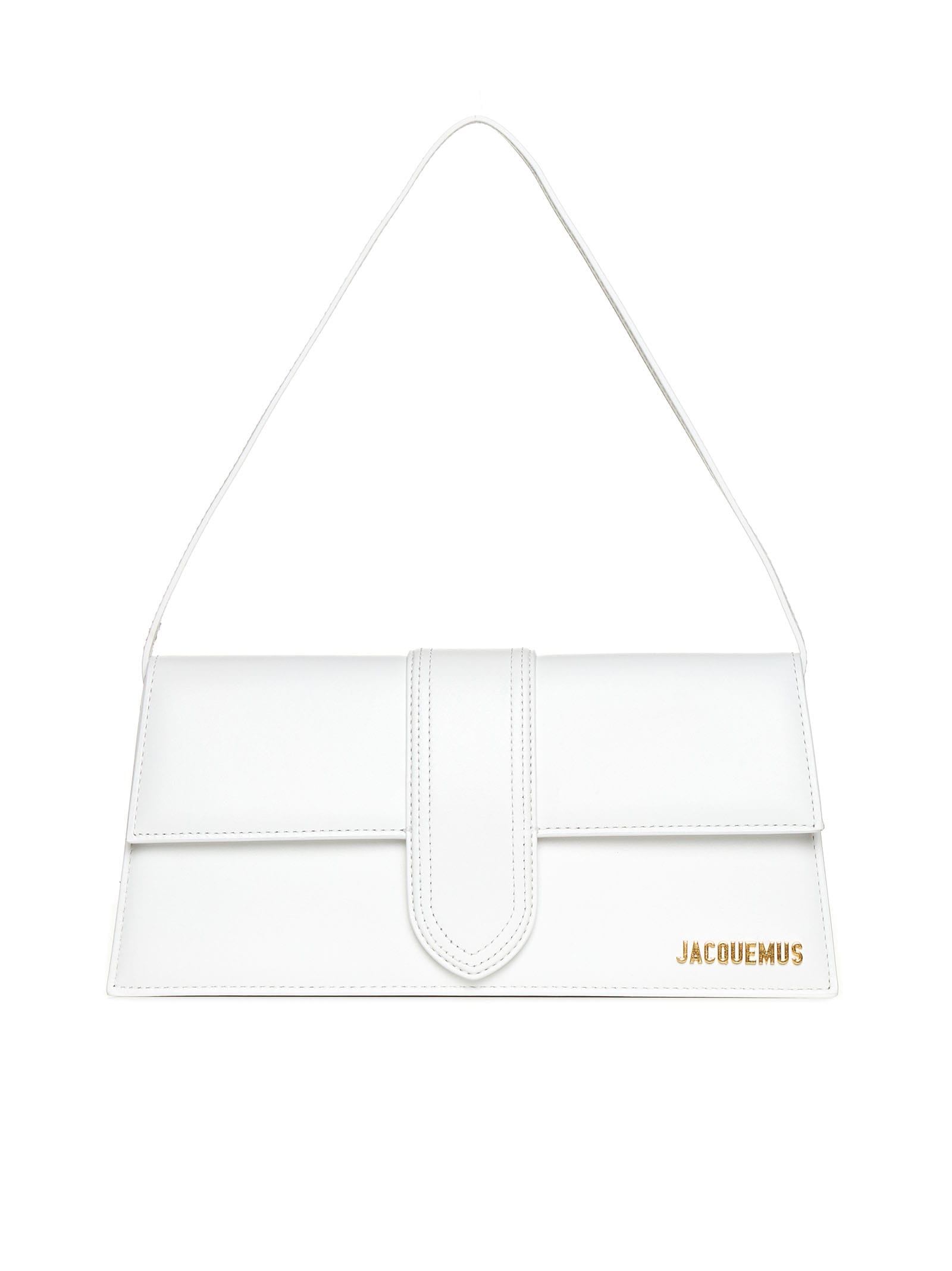 Shop Jacquemus Shoulder Bag In White