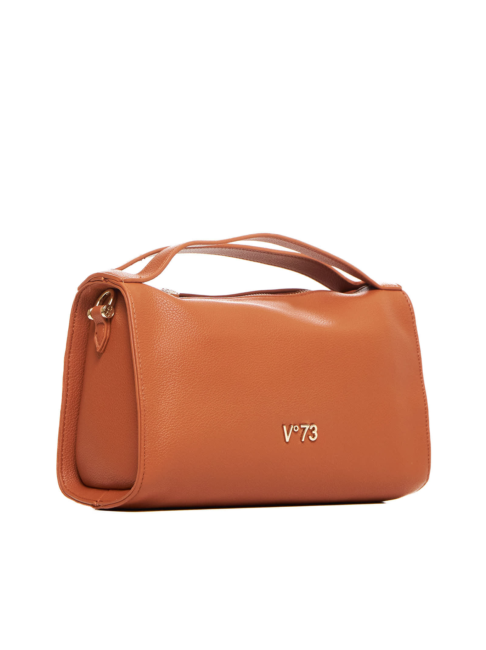 Shop V73 Tote In Leather Brown