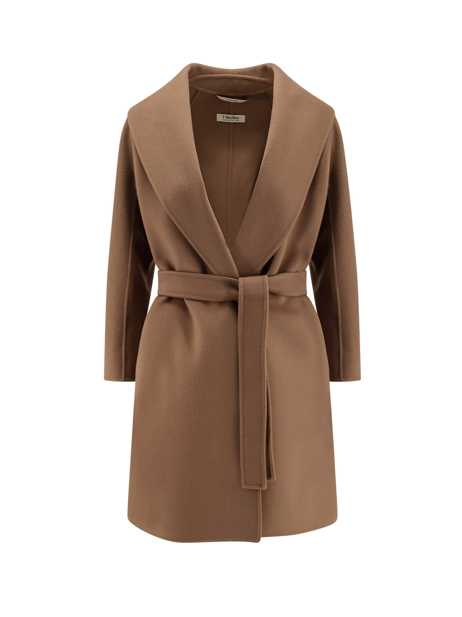 'S Max Mara Messi Virgin Wool Coat
