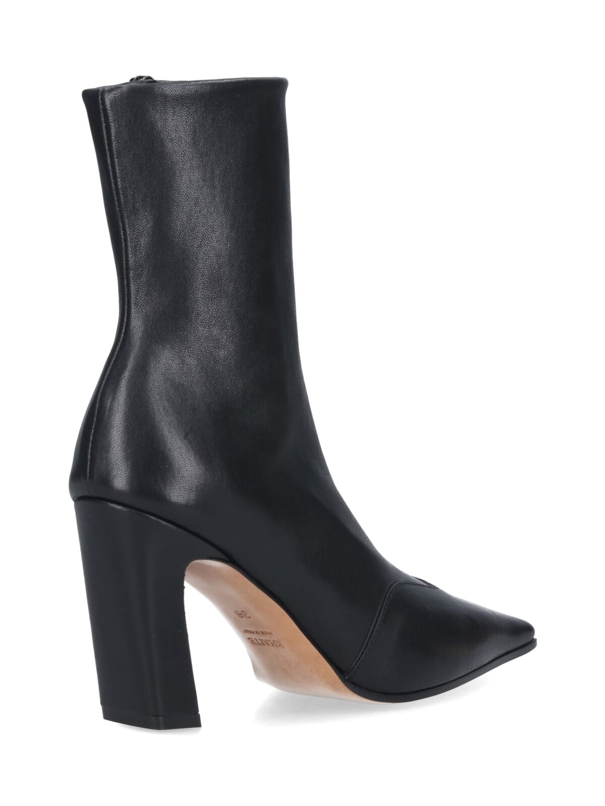 Shop Khaite Nevada High Ankle Boots In Black