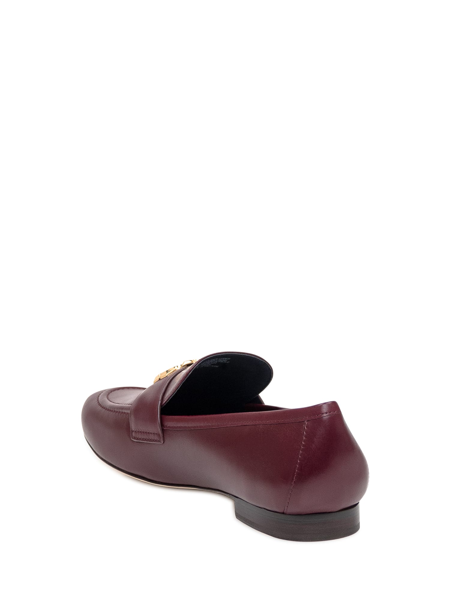 Shop Tory Burch Eleanor Loafer In Dark Carmine