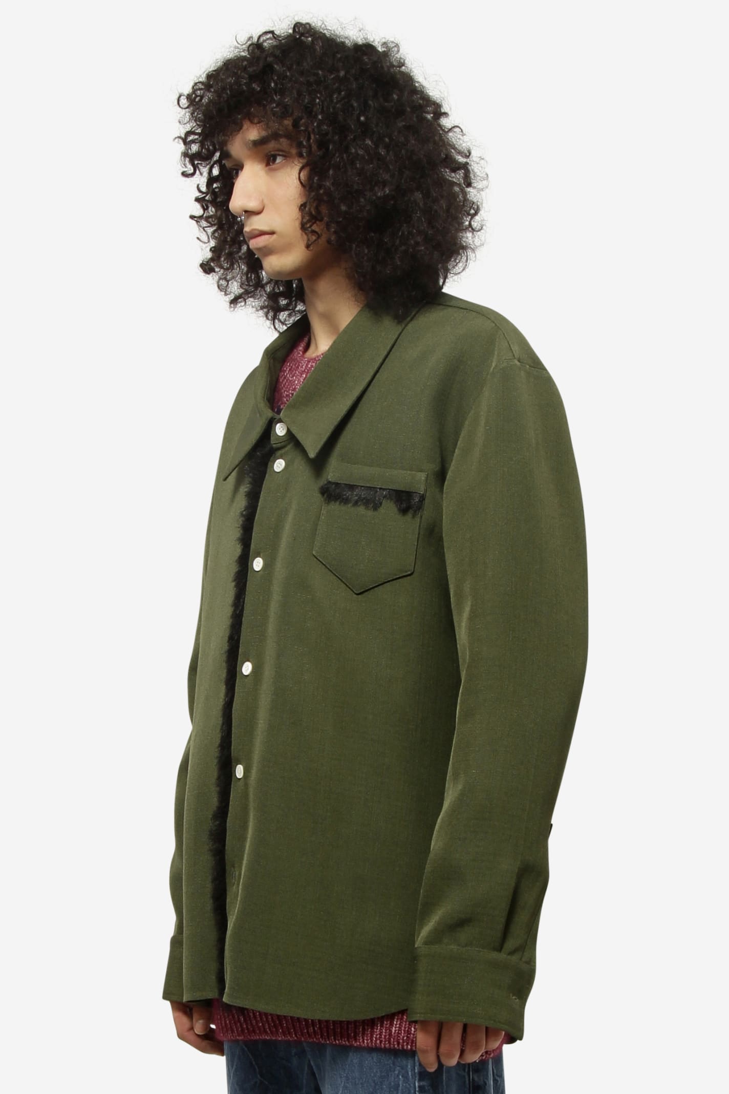 Namacheko Relaxed Button-down Shirt In Green | ModeSens