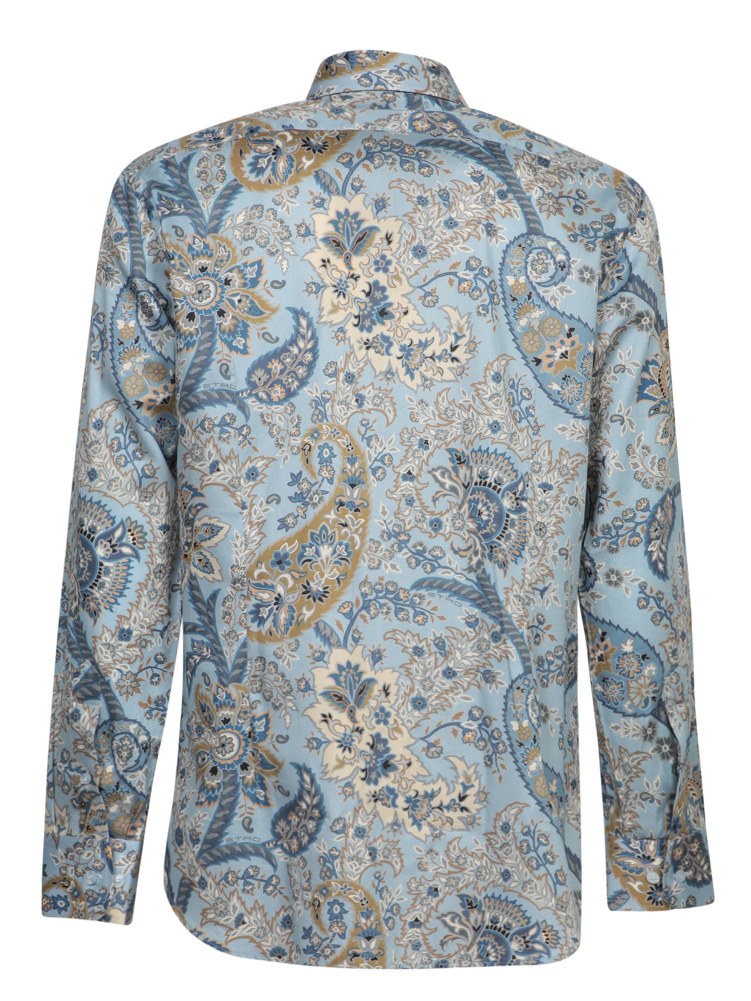 Shop Etro Roma Celestial Pattern Shirt In Blue