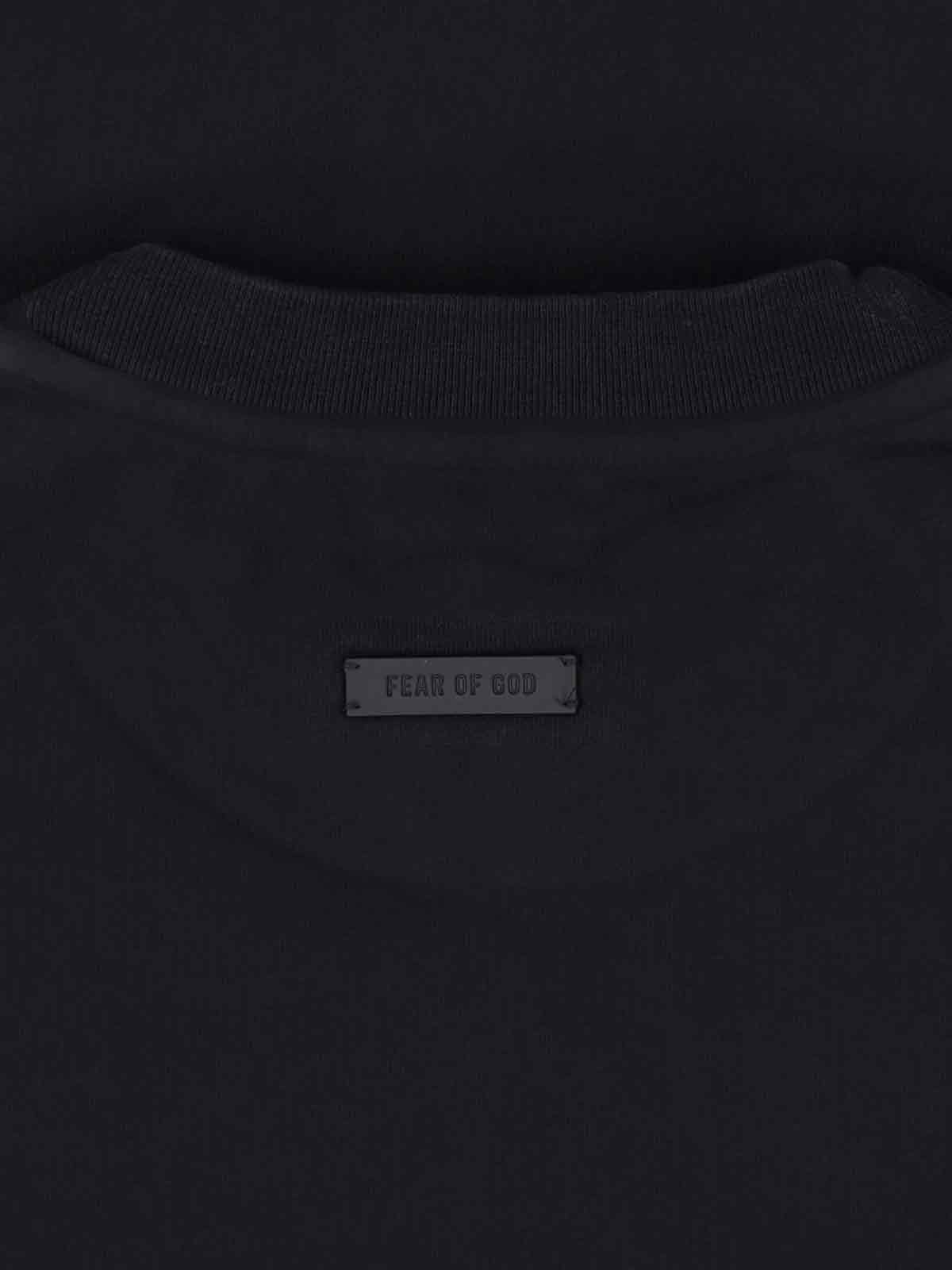 Fear Of God Mens Eternal Oversized Cotton-jersey T-shirt Black