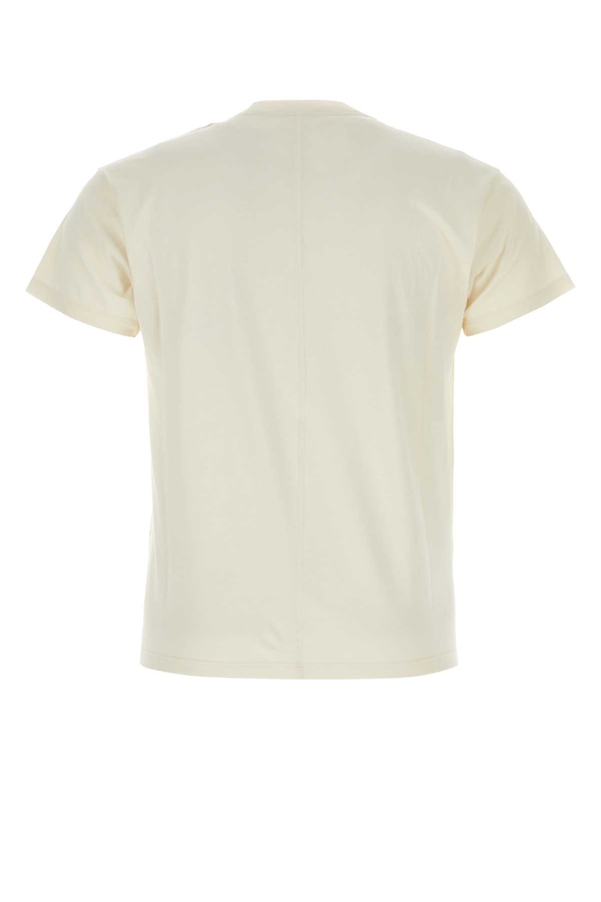 Shop The Row Ivory Cotton Blaine T-shirt