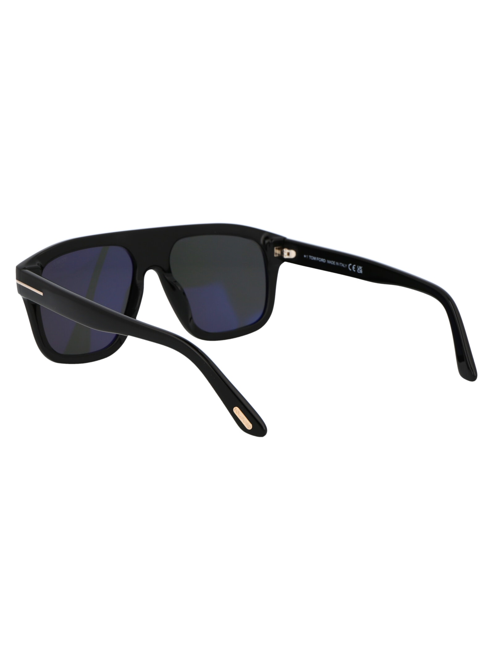 Shop Tom Ford Ft0777 Sunglasses In 01d Black