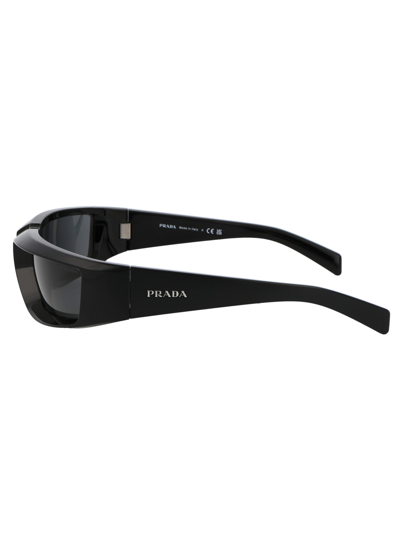 Shop Prada 0pr 25ys Sunglasses In 1ab5s0 Black