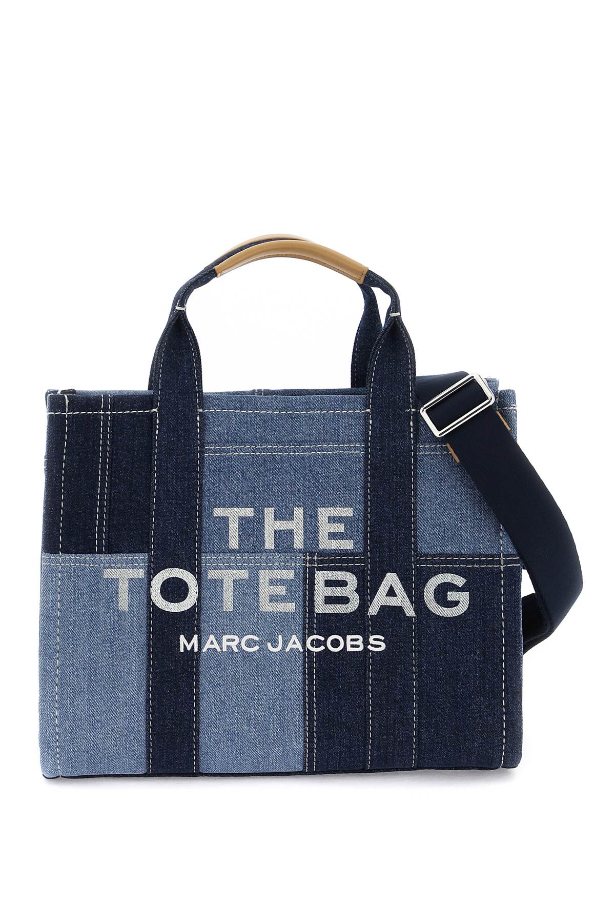Shop Marc Jacobs The Denim Tote Bag In Blue