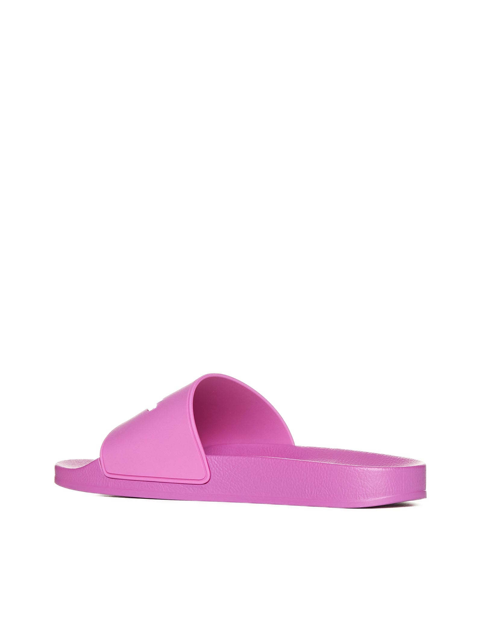 Shop Palm Angels Shoes In Fuchsia White