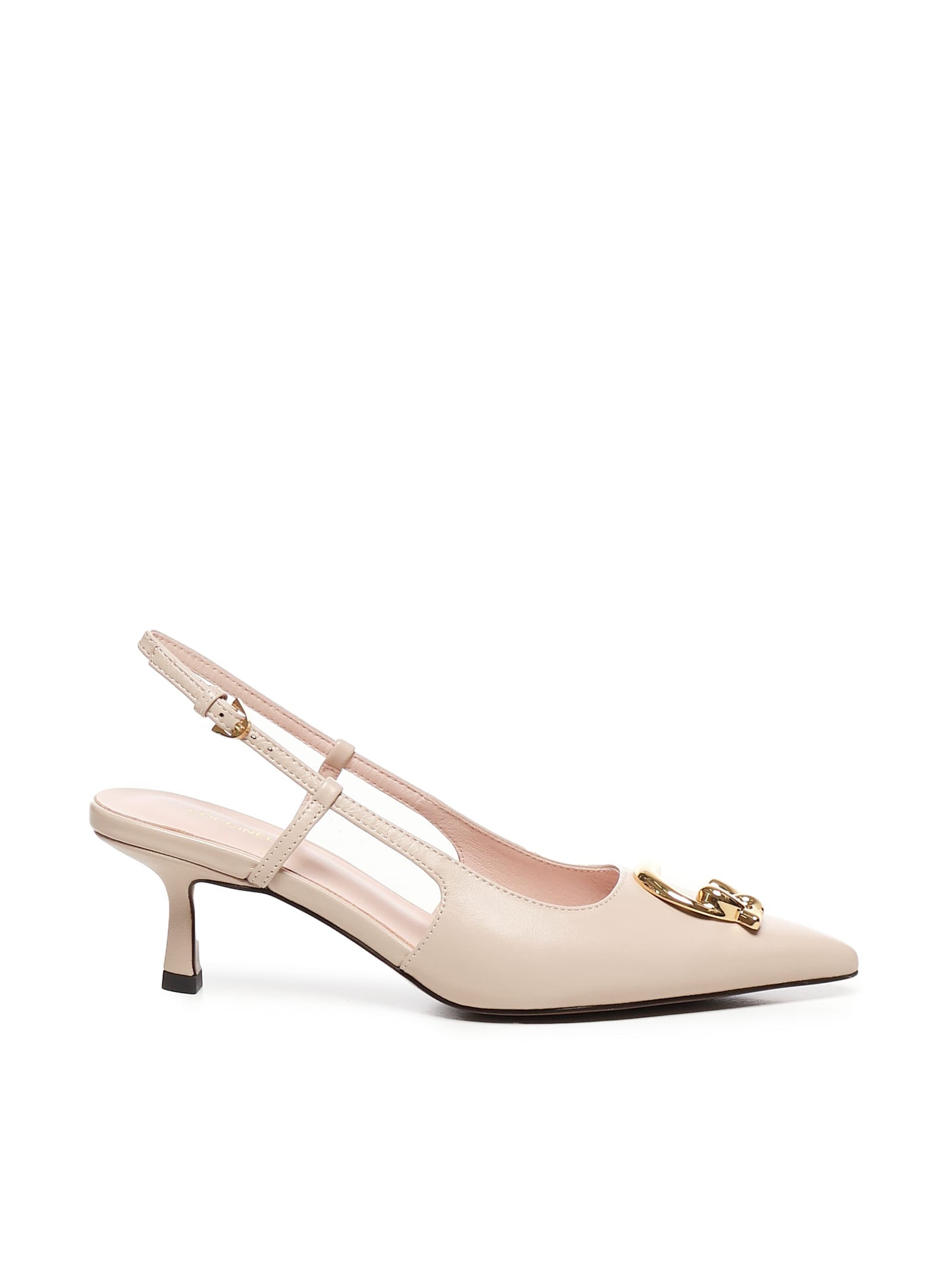 Shop Coccinelle C-me Smooth Slingbacks