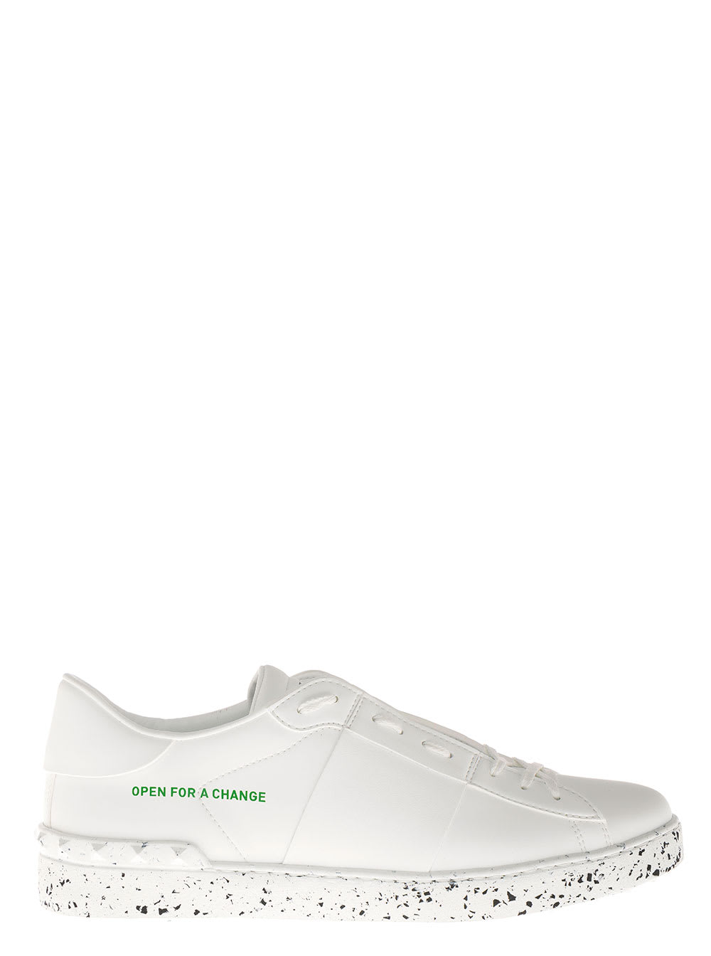 VALENTINO GARAVANI VALENTINO GARAVANI MENS OPEN FOR A CHANGE BIO BASED SNEAKERS WITH LOGO
