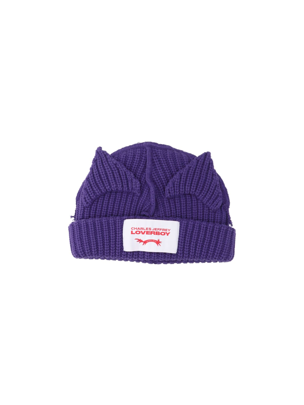 Charles Jeffrey Loverboy Logo Beanie In Purple