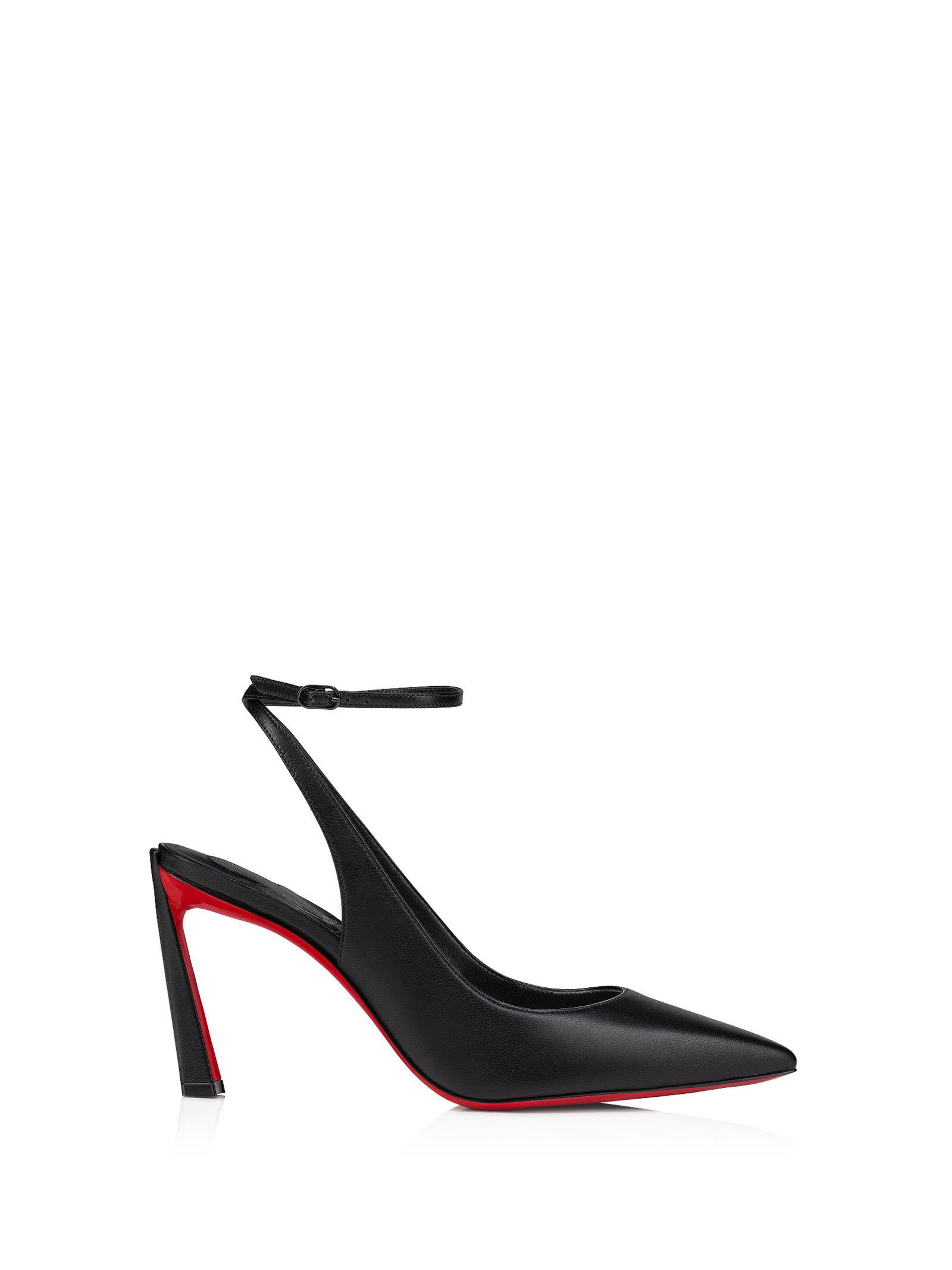 Shop Christian Louboutin Condora Strappy Pumps In Nappa Leather In Black