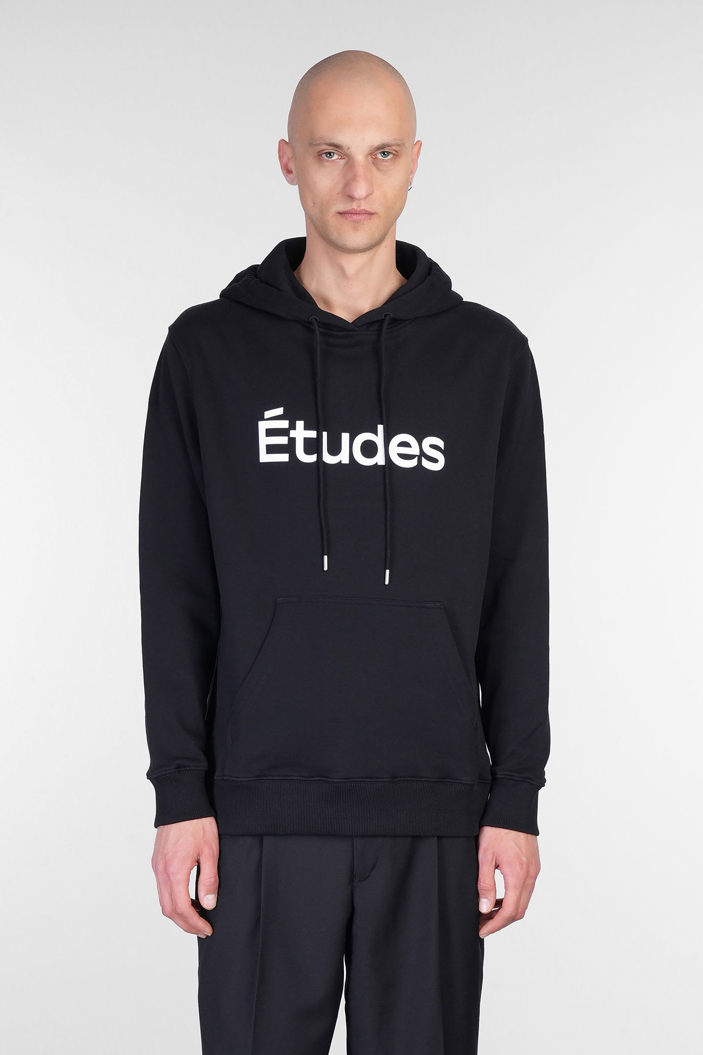 Sweatshirt In Black Cotton
