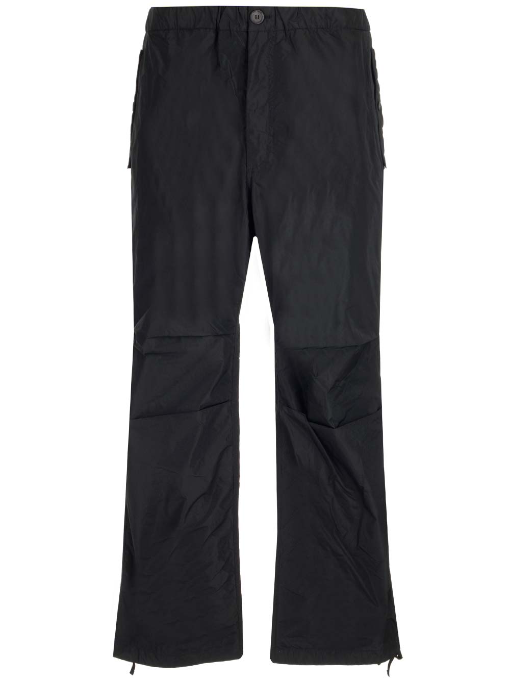 Ferragamo Sporty Style Trousers In Black