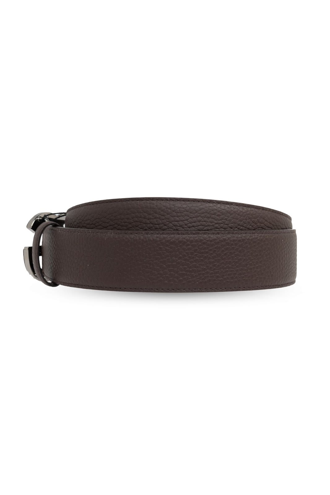 DOLCE & GABBANA LOGO PLAQUE BUCKLE BELT 