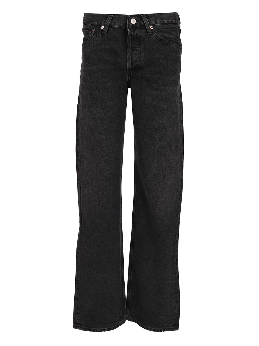 Agolde V-waist Kelly In Decibel