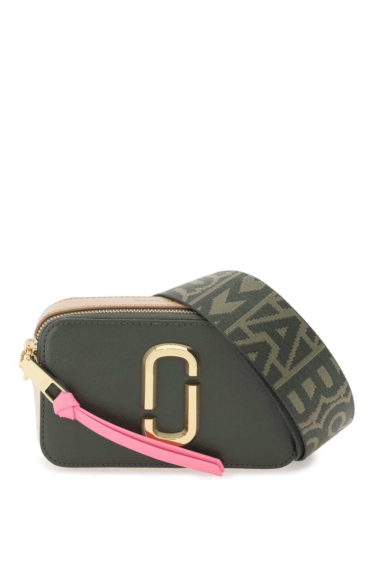 Shop Marc Jacobs The Snapshot Camera Bag In Forest Multi (white)