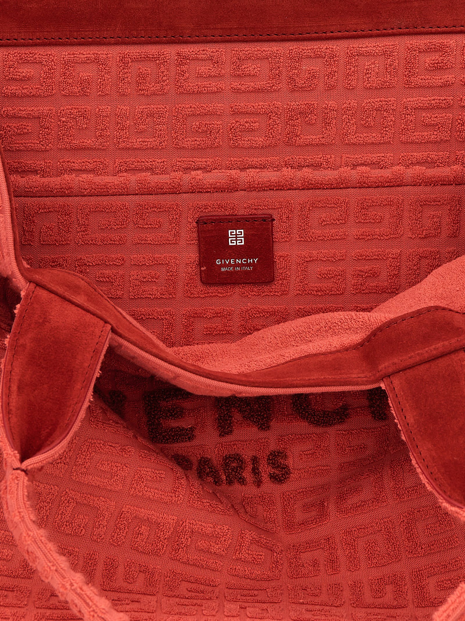 Shop Givenchy Plage Medium Capsule G-tote Shopping Bag In Red