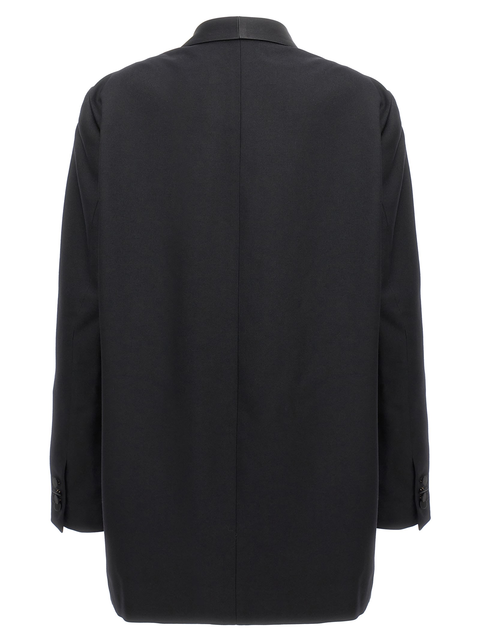 Shop Dries Van Noten Blinker Tux Blazer In Black