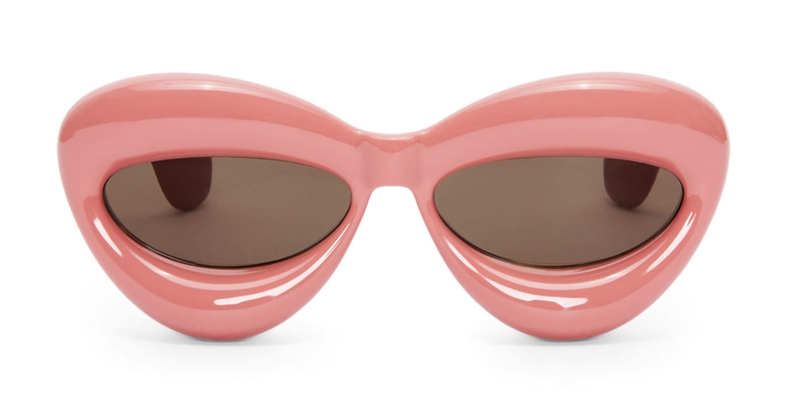 Loewe Fashion Show Inflatable  Lw40097i 72e Oval Sunglasses In Pink