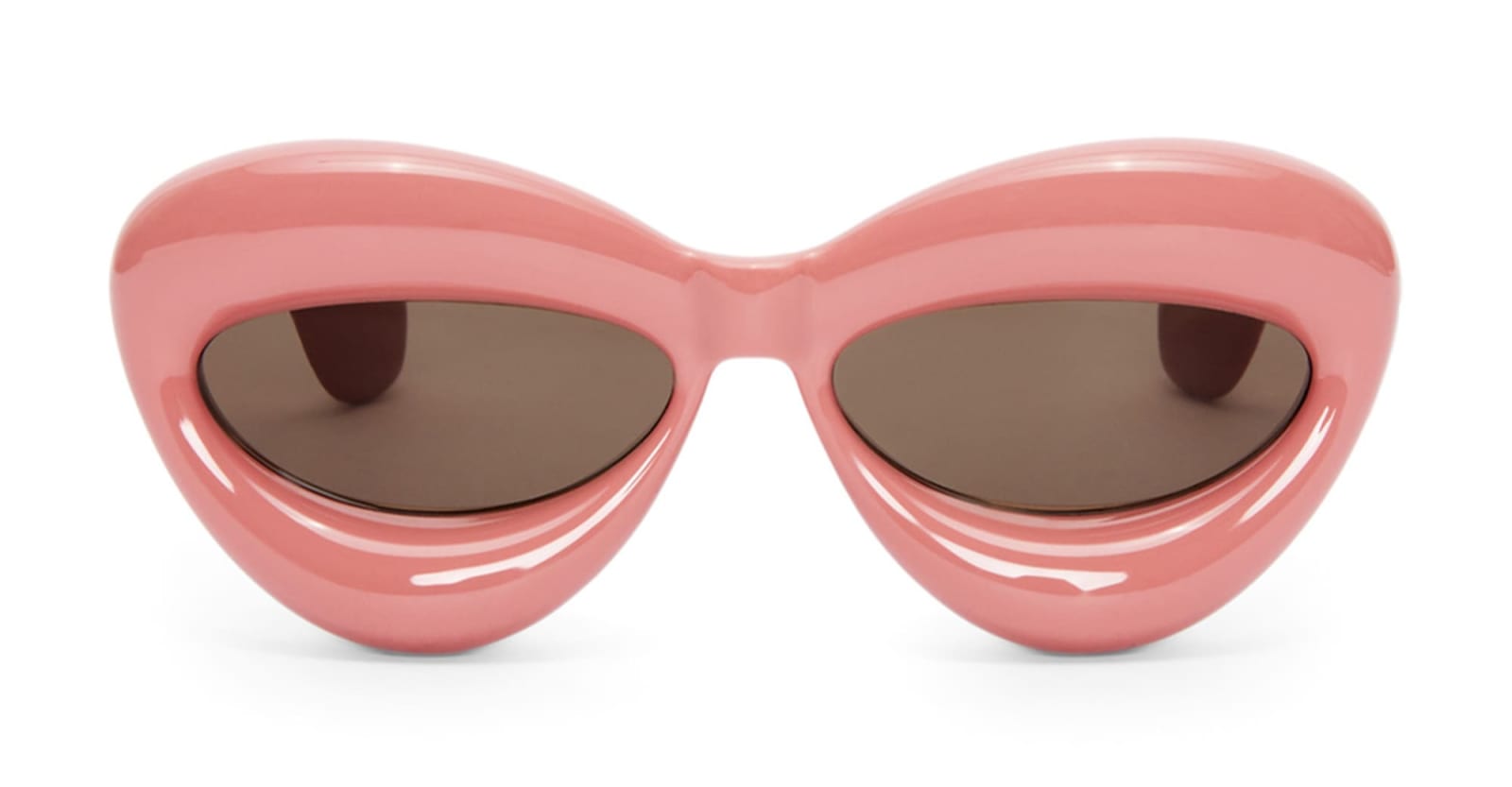 Shop Loewe Inflated - Dusty Pink Sunglasses