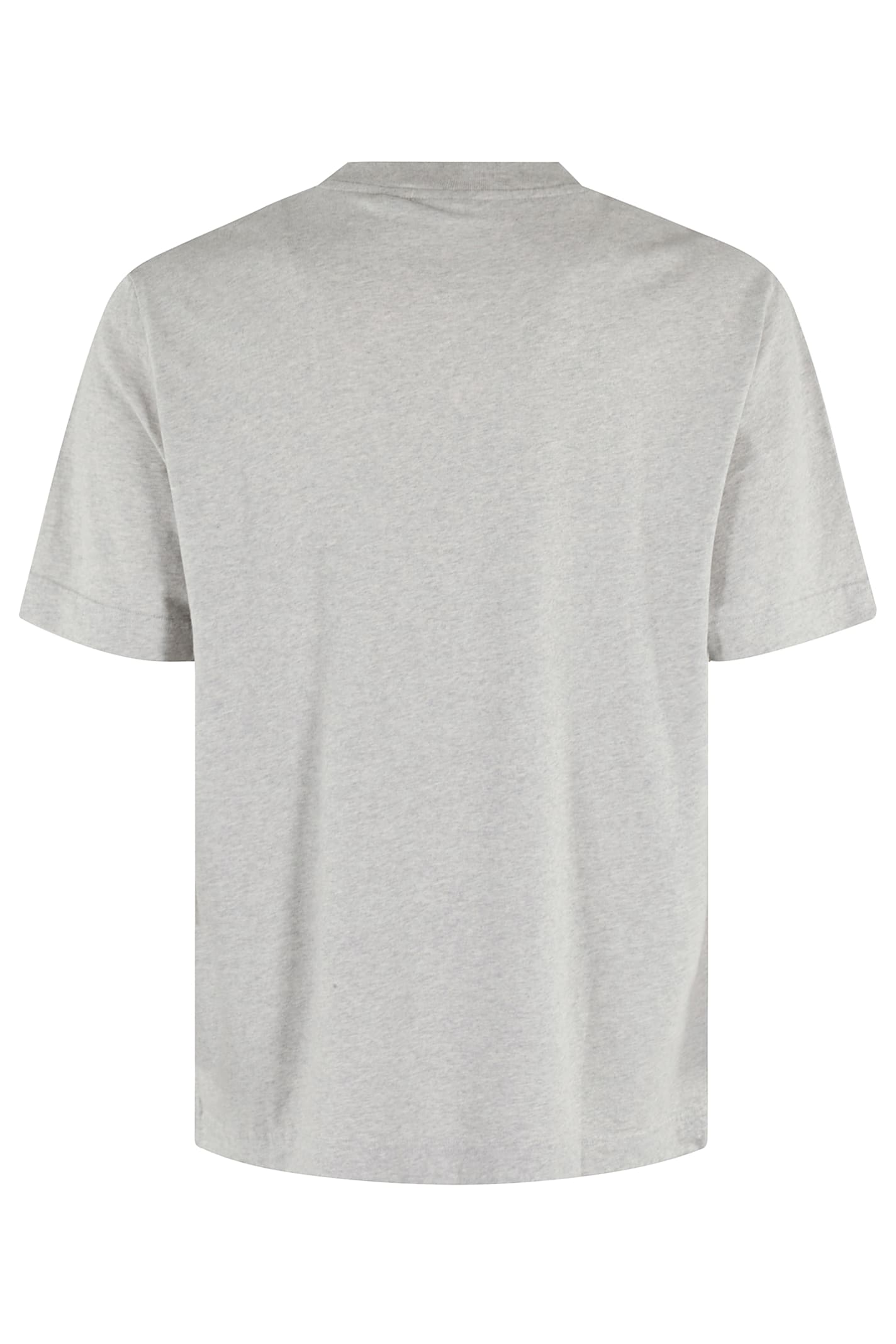 Barbour Carlise Graphic Tshirt In Grey Marl