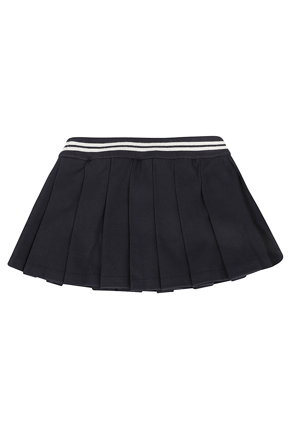 Shop Moncler Skirt In Navy