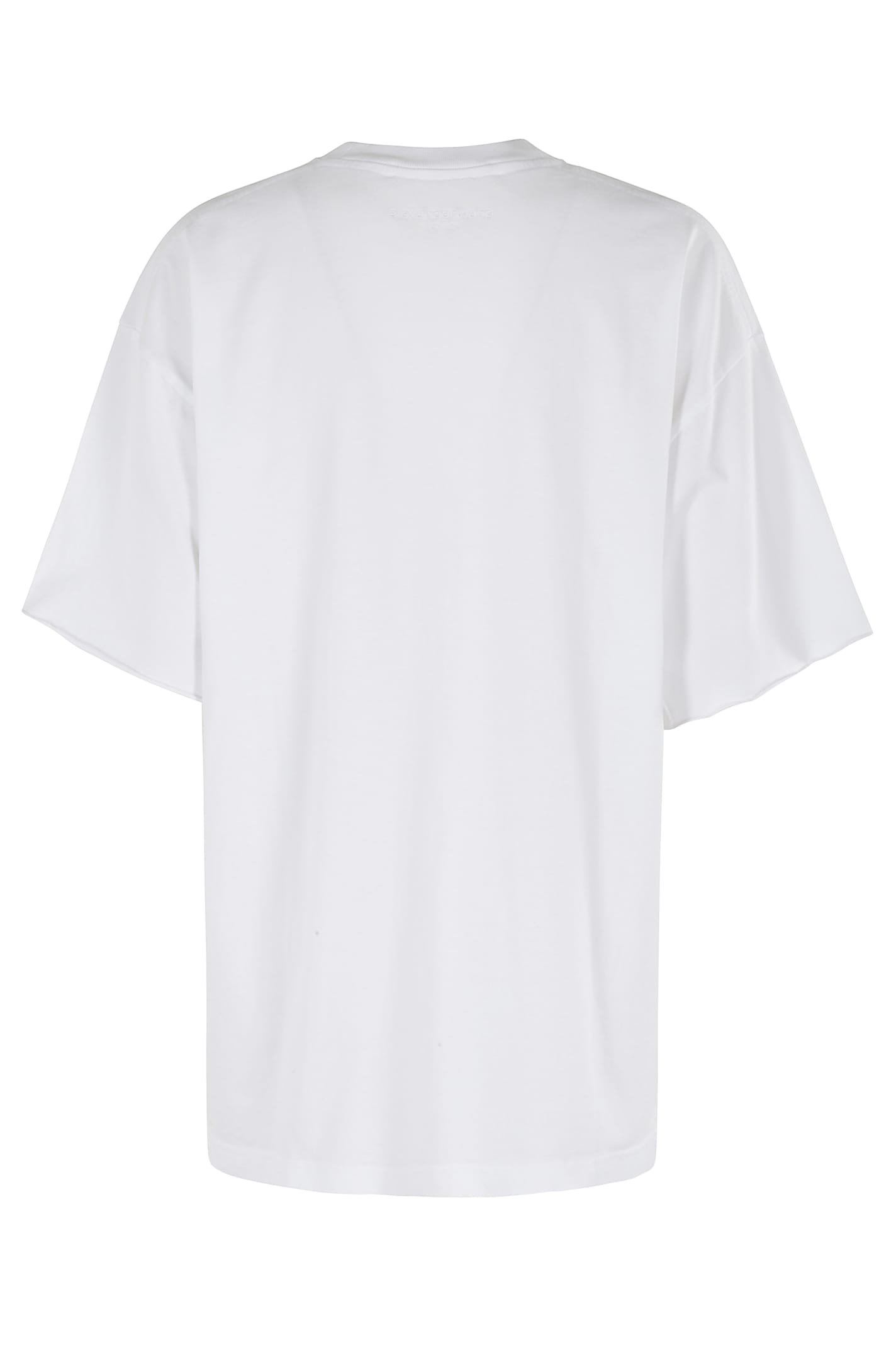 Alexander Wang Oversized Cotton T-shirt In White