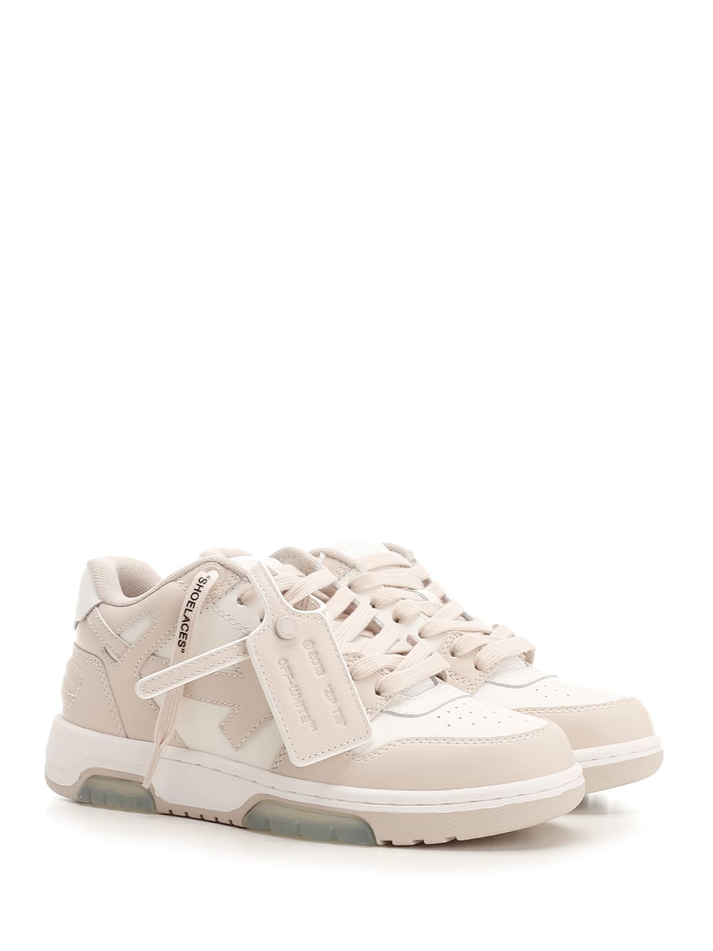 Shop Off-white Out Of Office Low-top Sneakers In White/neutrals