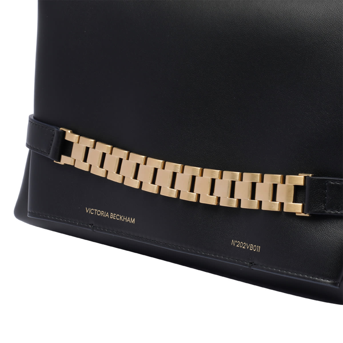 Shop Victoria Beckham Chain Pouch In Black