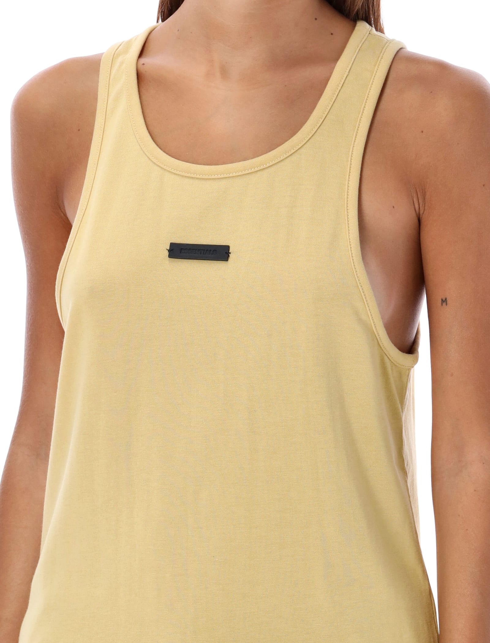Fear Of God Tri Blend Tank Top In Amber