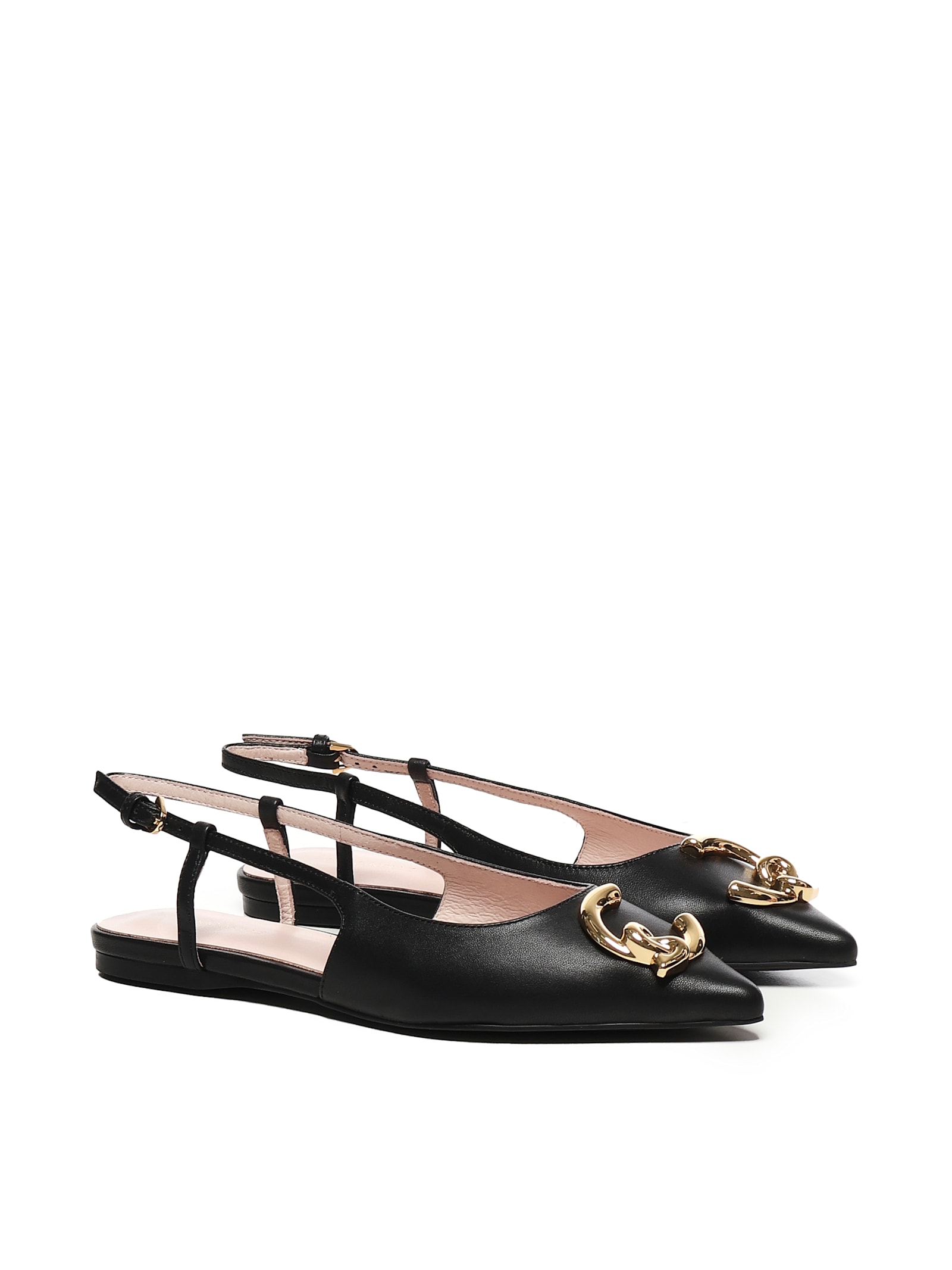 Shop Coccinelle C-me Smooth Ballet Flats