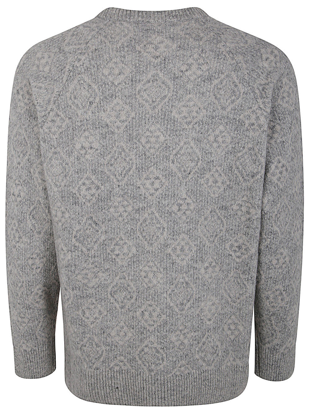 Shop Brunello Cucinelli Roundneck Sweater In Grey