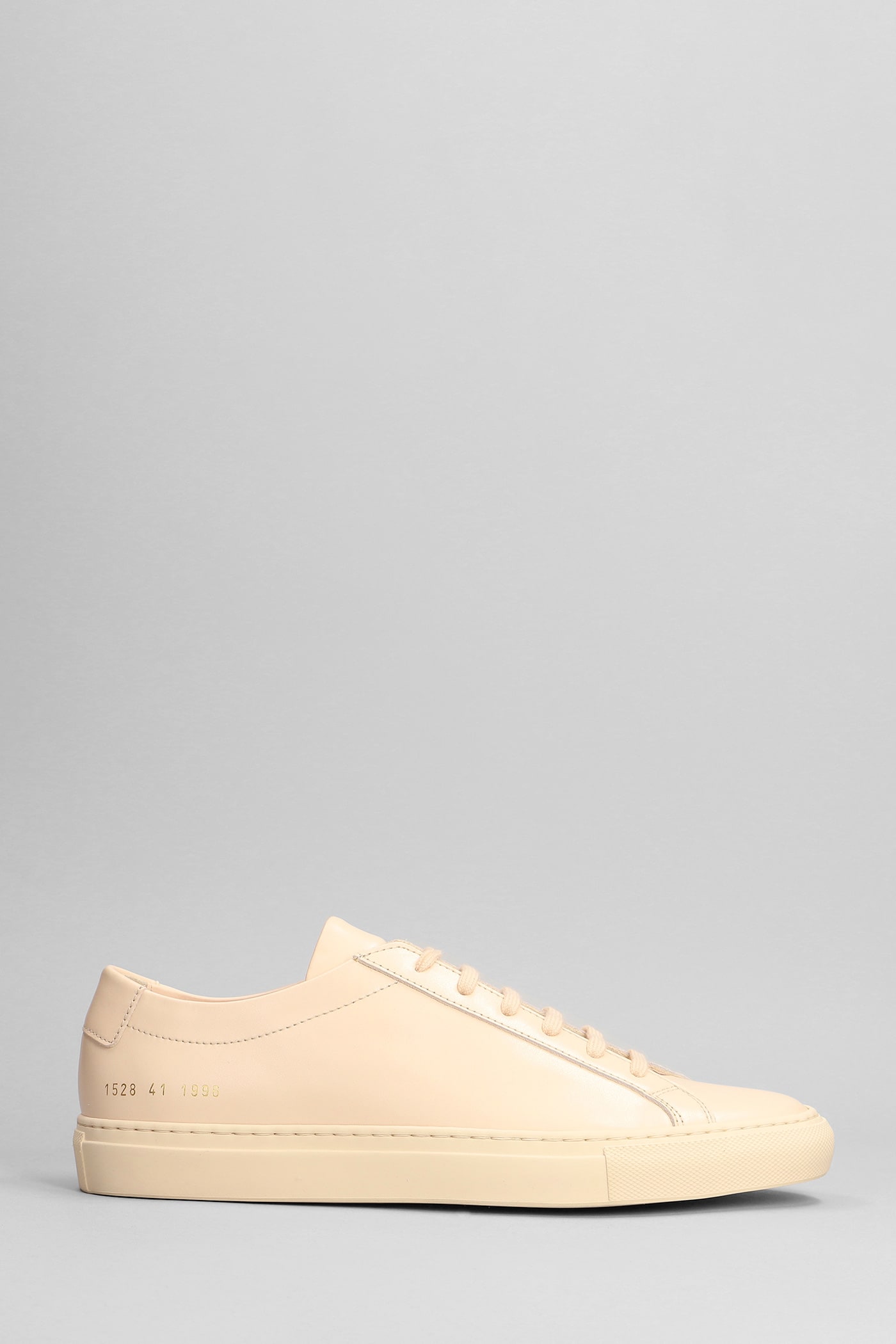 Common Projects Original Achilles Sneakers In Rose-pink Leather