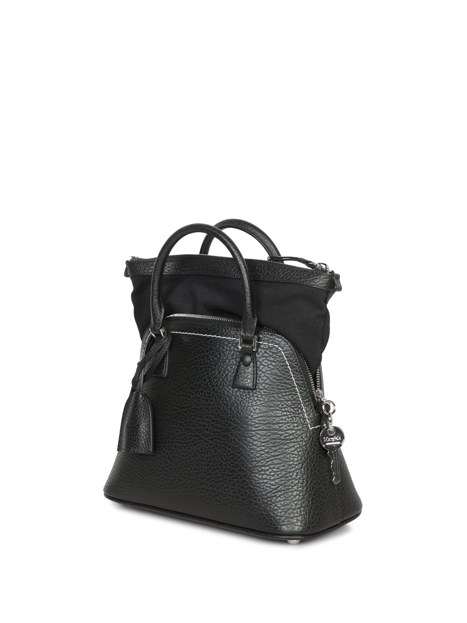 Shop Maison Margiela 5ac Classique Mini Bag In Black