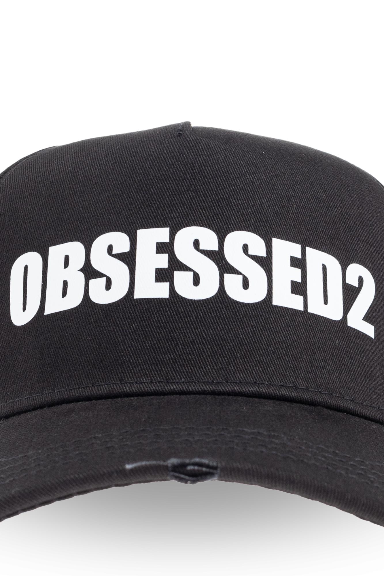 Dsquared2 Baseball Cap In Black