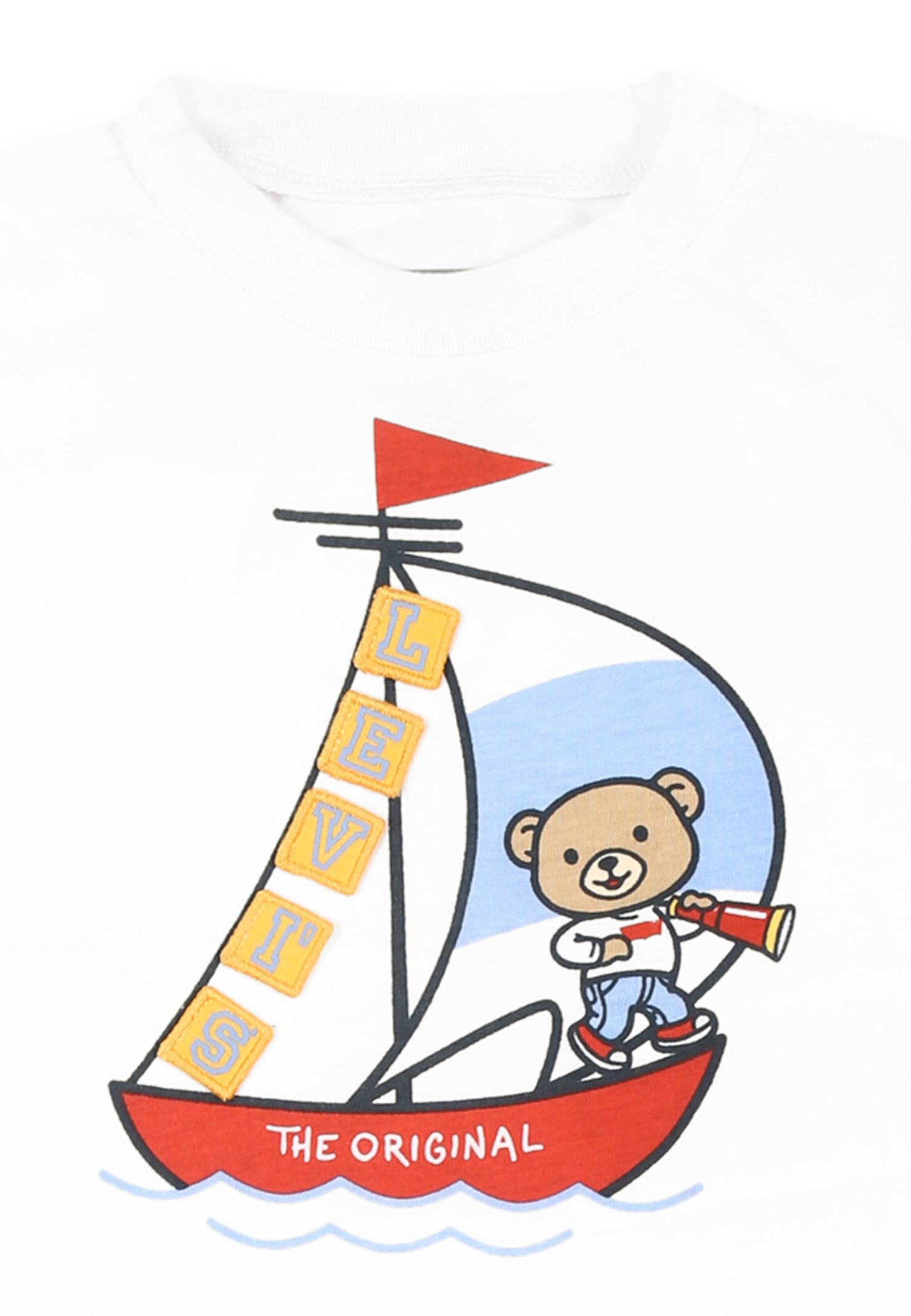 Levi's Multicolor Suit For Baby Boy With Bear In Multicolor