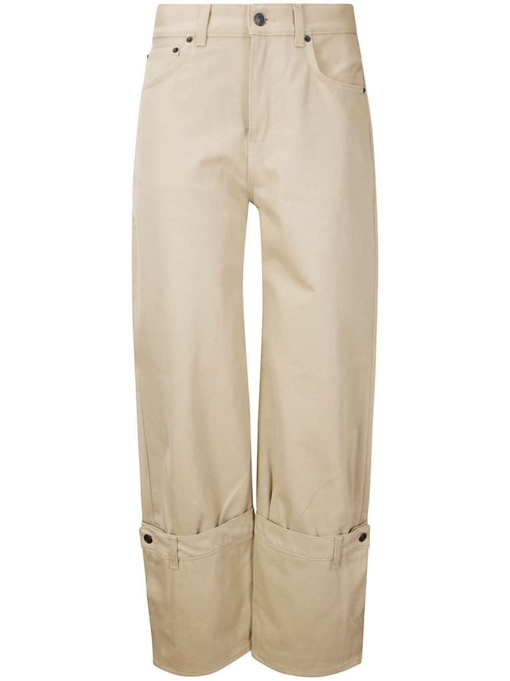 Beige Trousers Women