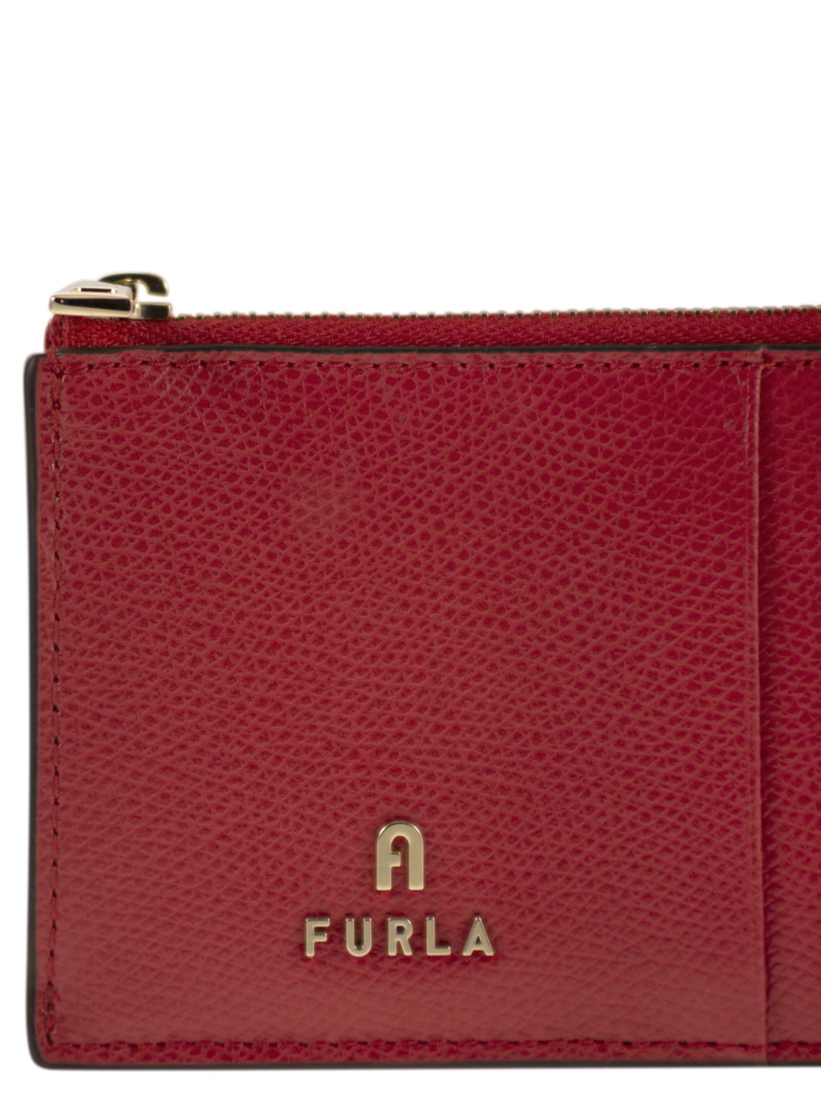 Furla Camelia - Credit Card Holder M In Burgundy