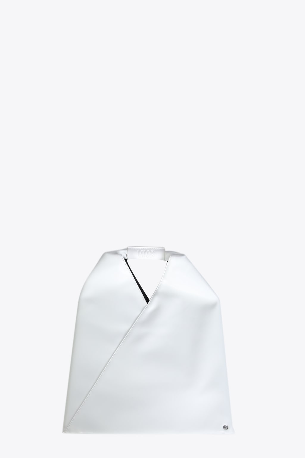 MM6 Maison Margiela Borsa Mano White eco-leather Japanes bag.