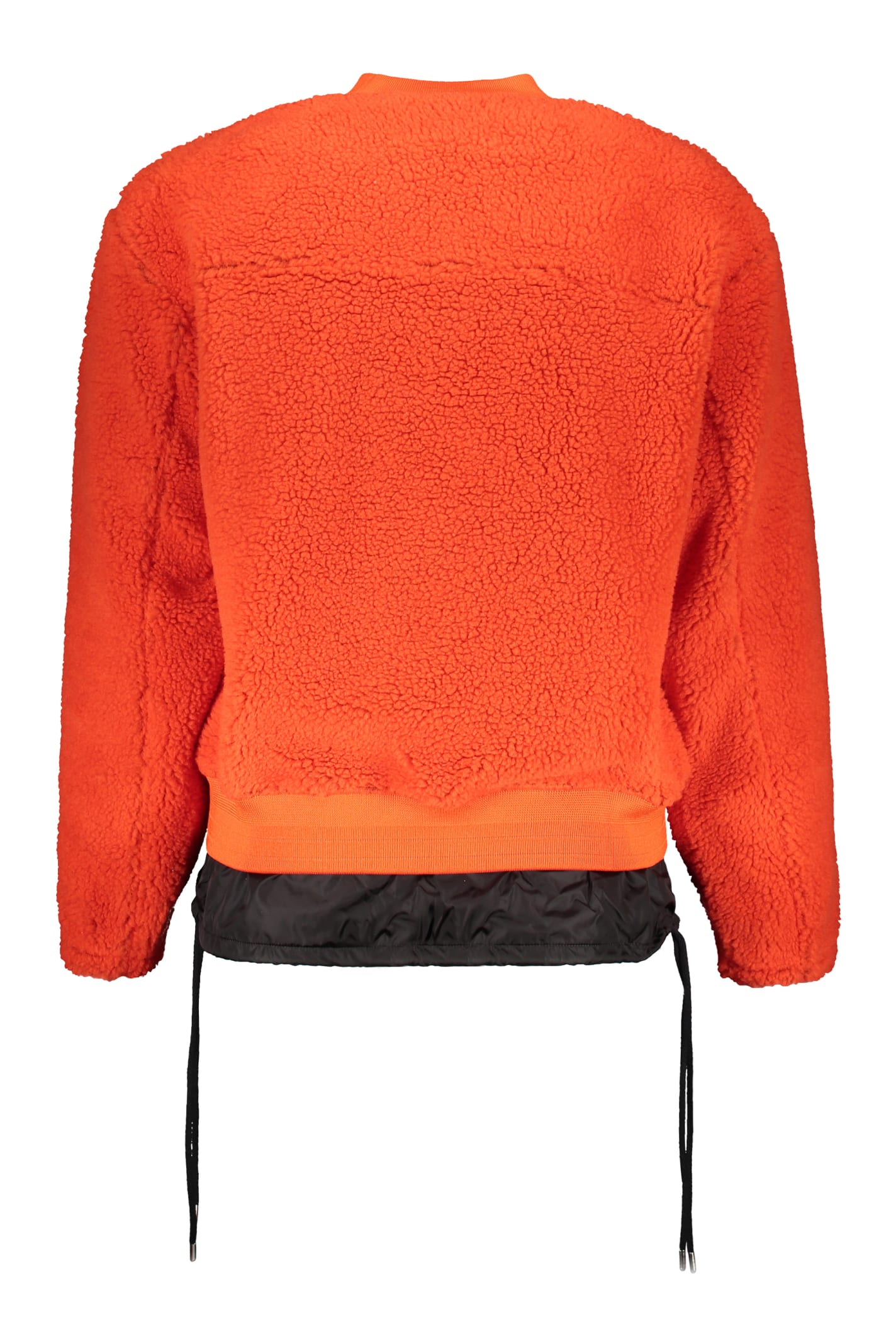 Shop Ambush Fleece Sweatshirt In Orange