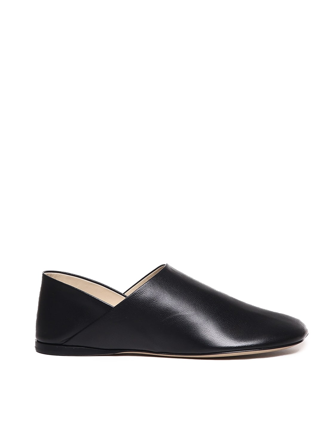 Shop Loewe Slipper Toy In Calfskin In Black