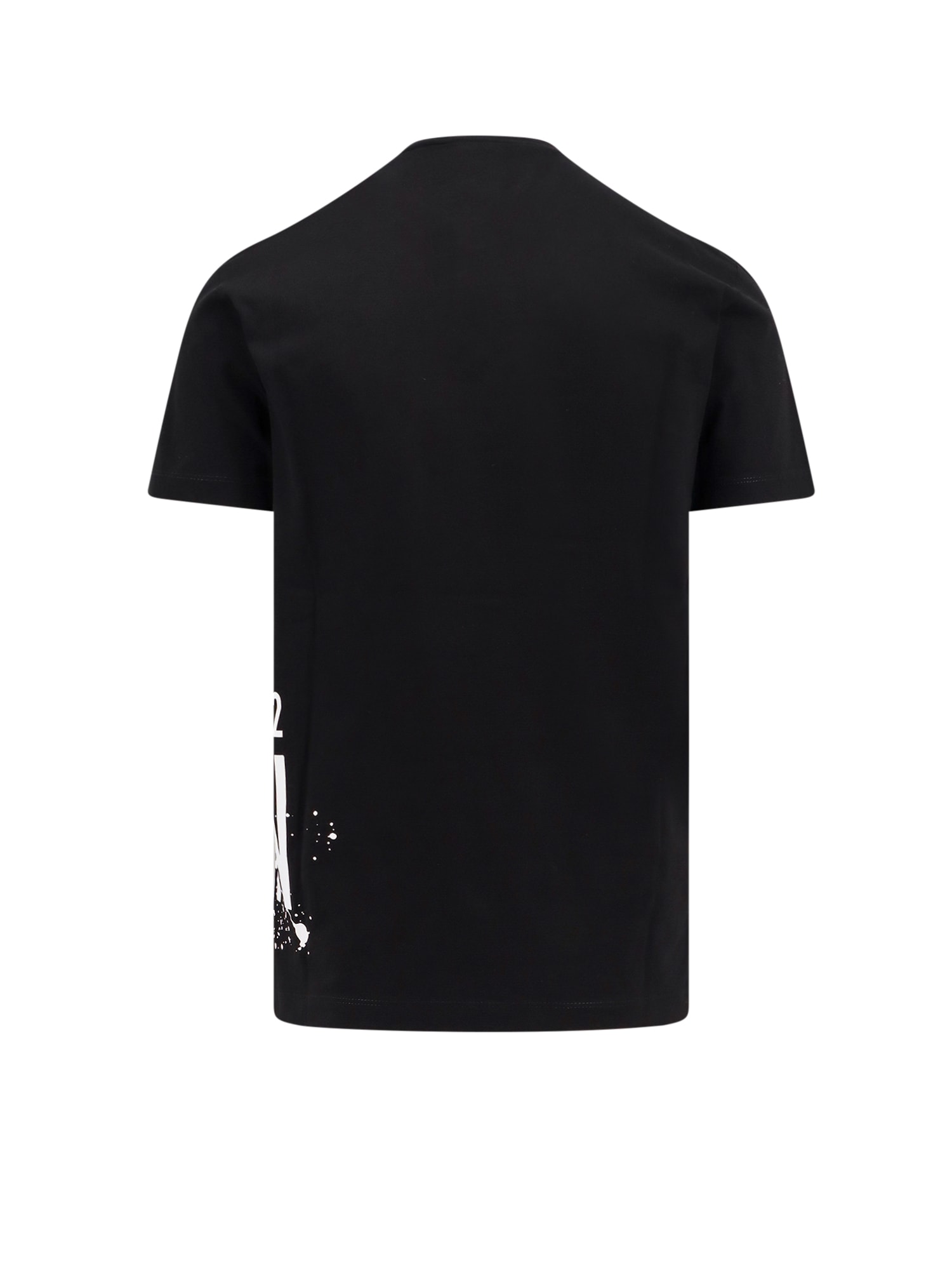 Shop Dsquared2 Icon Splash Cool Fit T-shirt In Black